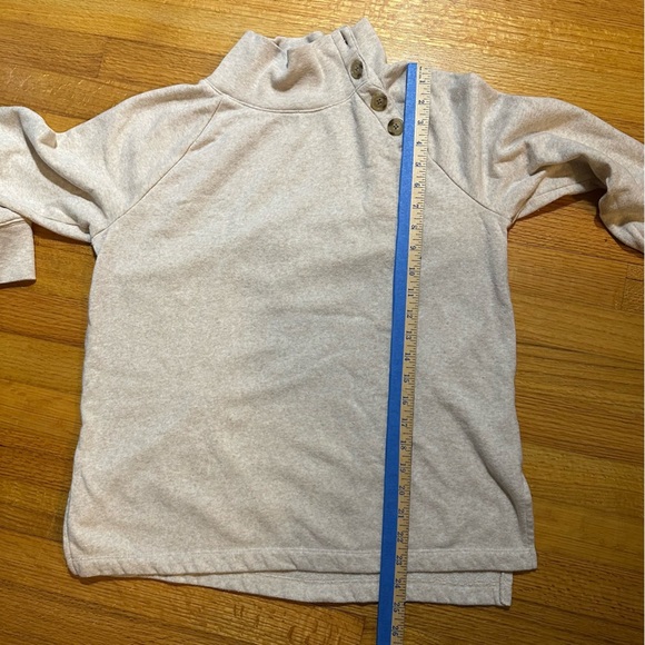 J. Crew Sweater Pullover Women S   Knit High Neck Button Long Sleeve (b5 - Picture 8 of 9